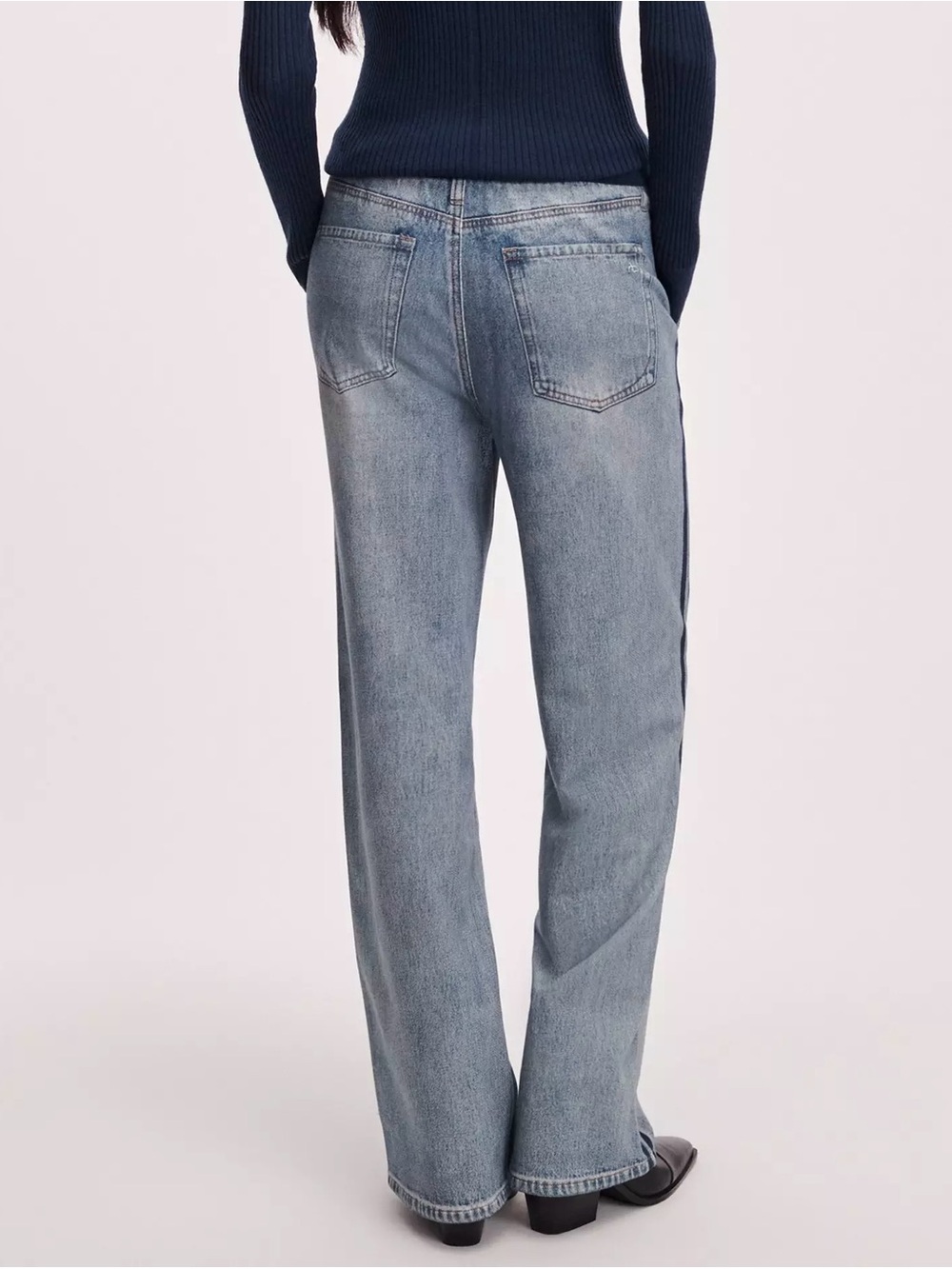 NWT Rag & Bone Miramar Wide-Leg Track Pant in Coney - Picture 5 of 9